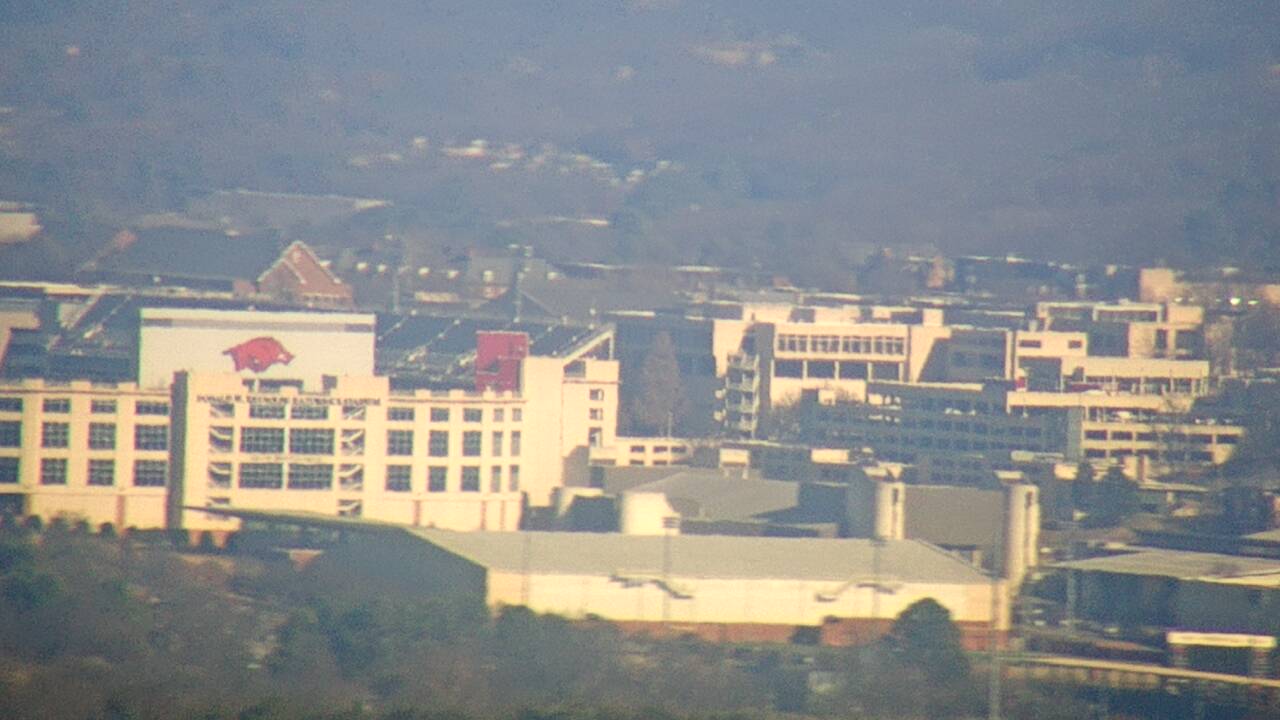 Thumbnail for current weather camera view from Kessler Mountain in Fayetteville, Arkansas