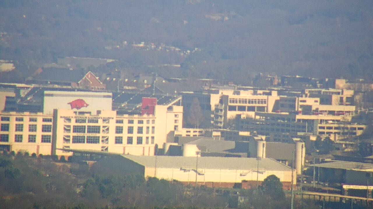 Thumbnail for current weather camera view from Kessler Mountain in Fayetteville, Arkansas