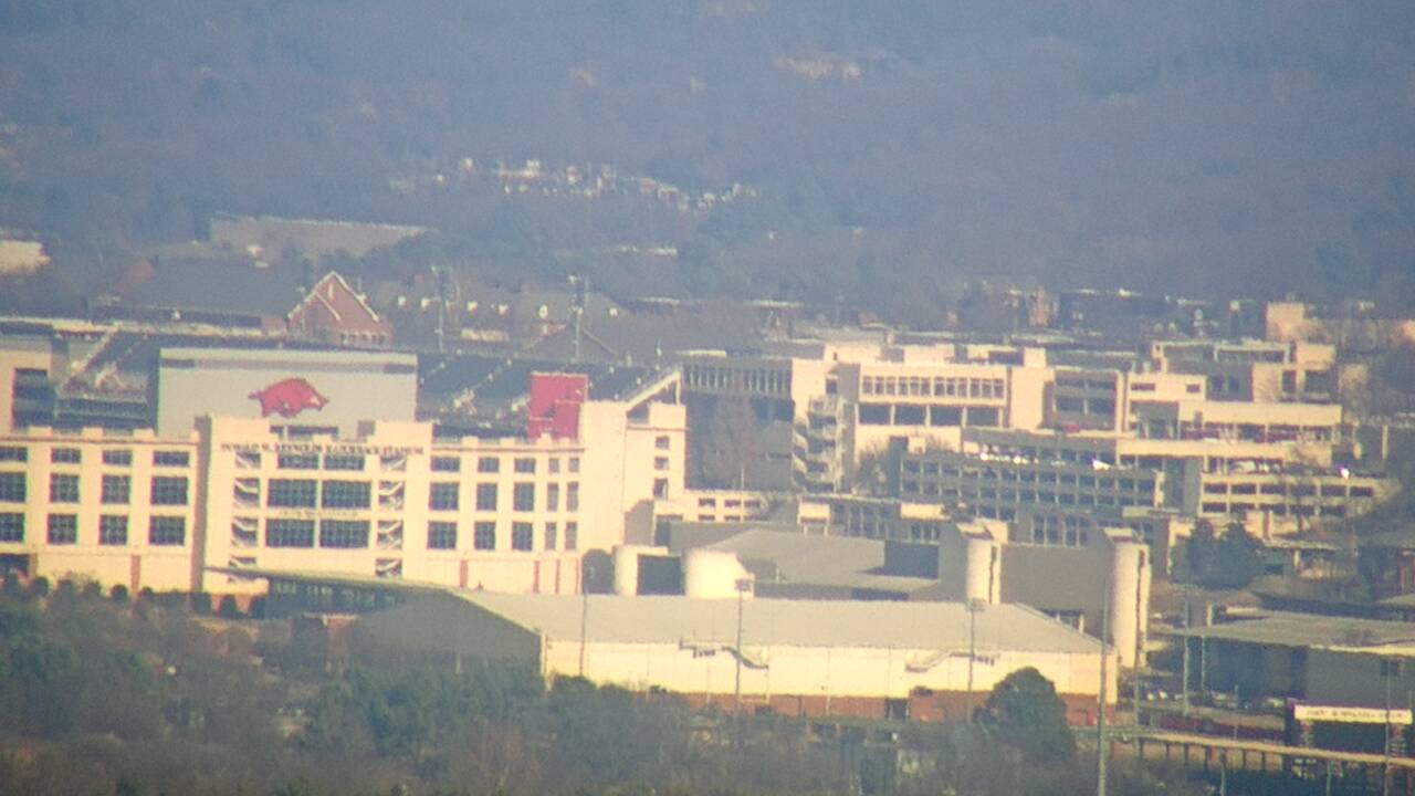 Thumbnail for current weather camera view from Kessler Mountain in Fayetteville, Arkansas