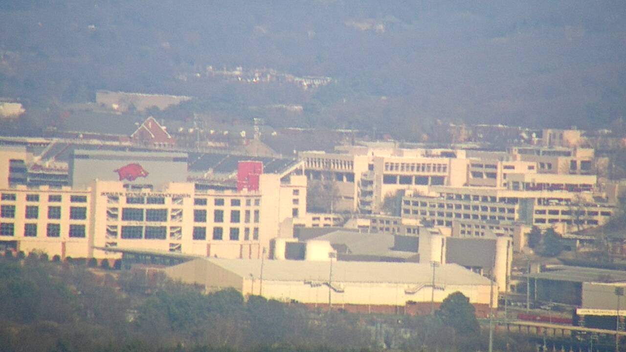 Thumbnail for current weather camera view from Kessler Mountain in Fayetteville, Arkansas