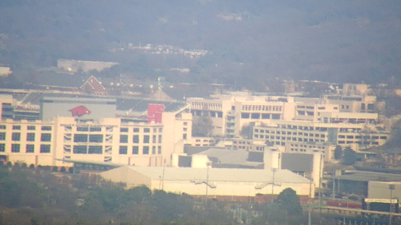 Thumbnail for current weather camera view from Kessler Mountain in Fayetteville, Arkansas