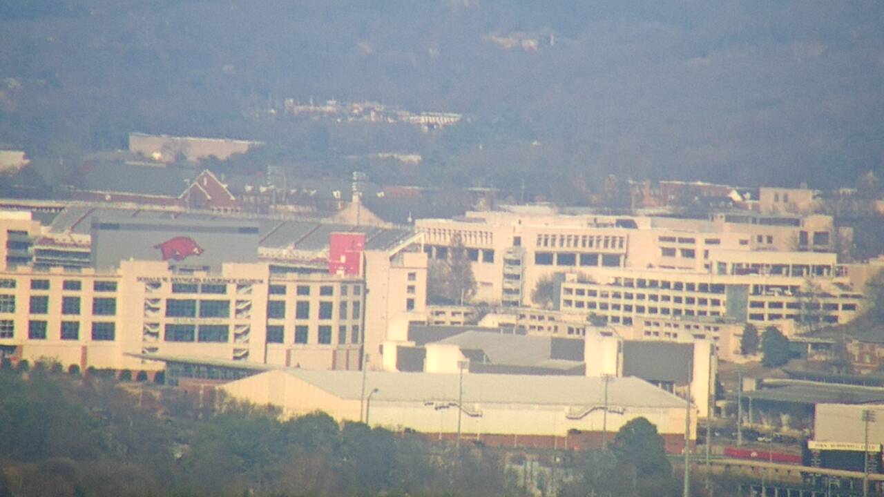 Thumbnail for current weather camera view from Kessler Mountain in Fayetteville, Arkansas