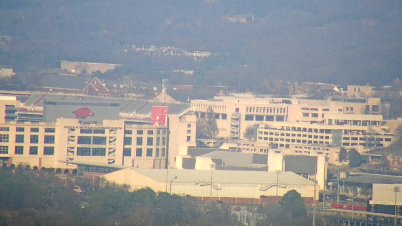 Thumbnail for current weather camera view from Kessler Mountain in Fayetteville, Arkansas