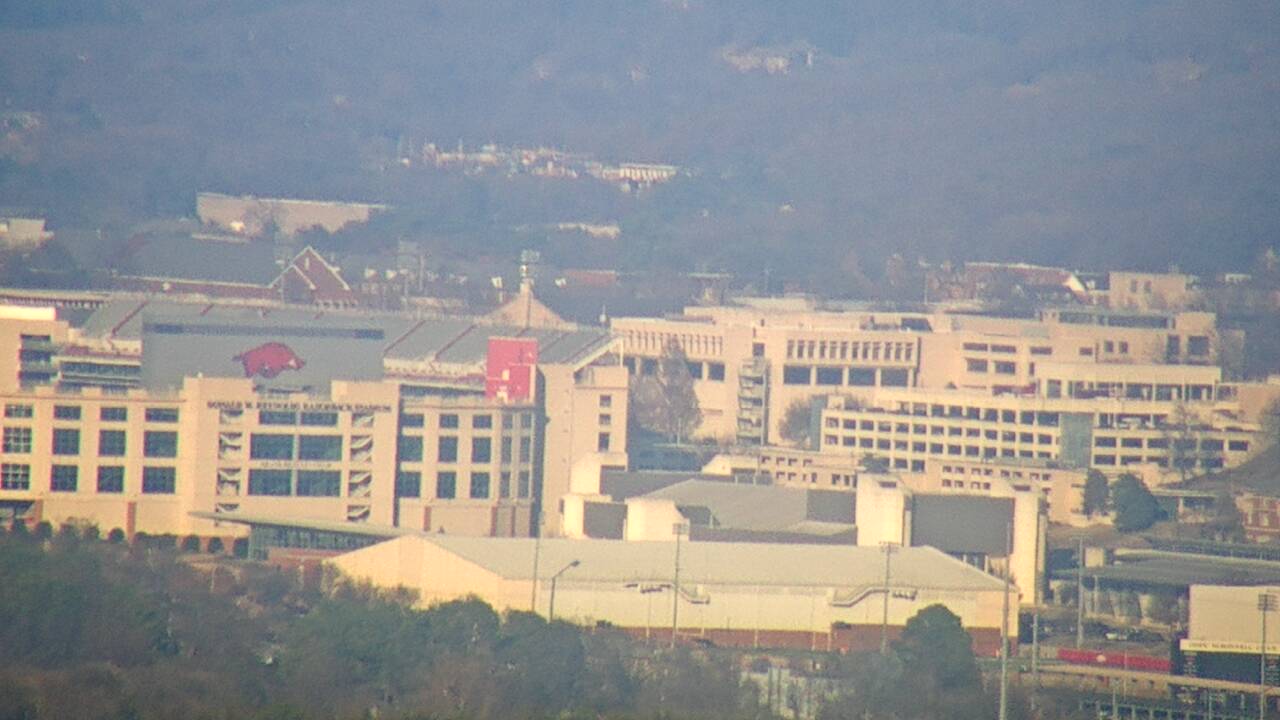 Thumbnail for current weather camera view from Kessler Mountain in Fayetteville, Arkansas