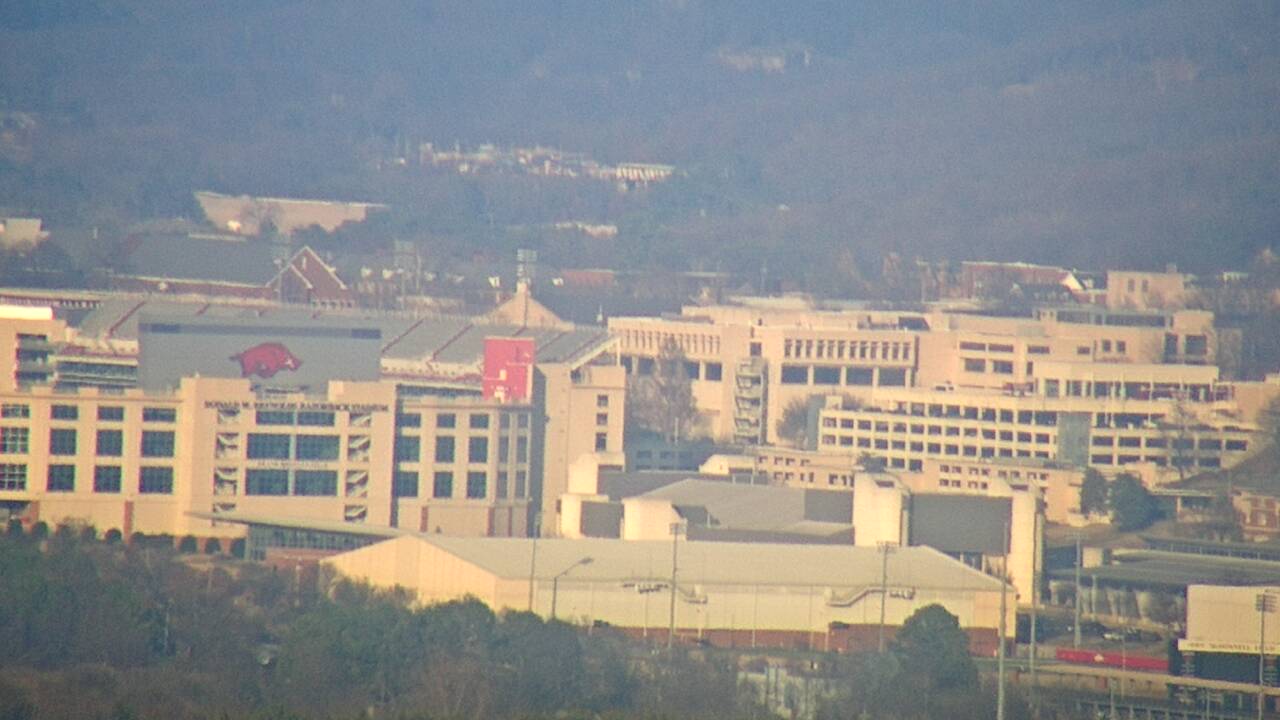 Thumbnail for current weather camera view from Kessler Mountain in Fayetteville, Arkansas