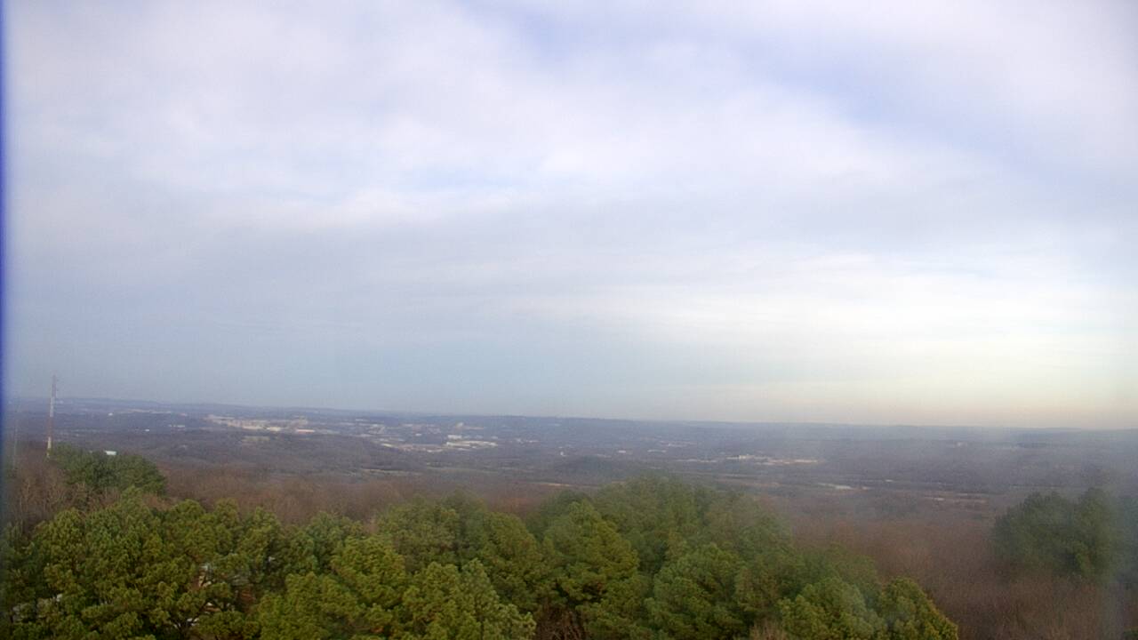 Thumbnail for current weather camera view from Kessler Mountain in Fayetteville, Arkansas
