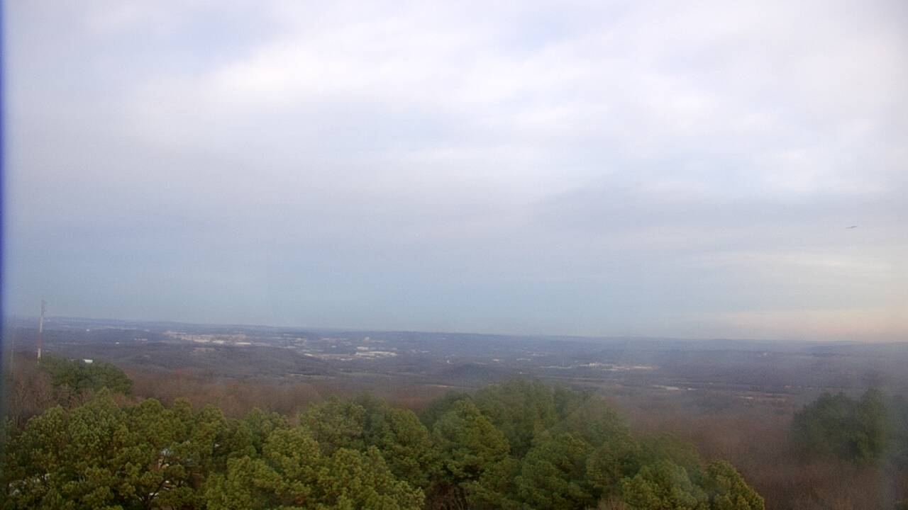 Thumbnail for current weather camera view from Kessler Mountain in Fayetteville, Arkansas