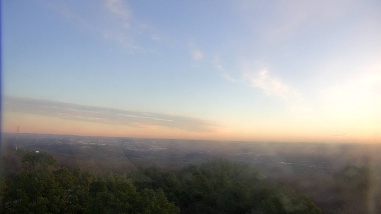 Thumbnail for current weather camera view from Kessler Mountain in Fayetteville, Arkansas