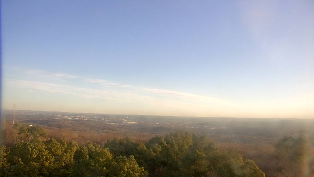 Thumbnail for current weather camera view from Kessler Mountain in Fayetteville, Arkansas