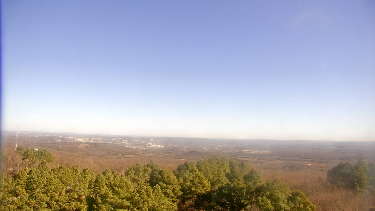 Thumbnail for current weather camera view from Kessler Mountain in Fayetteville, Arkansas