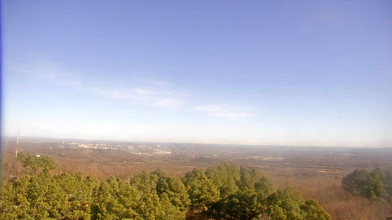 Thumbnail for current weather camera view from Kessler Mountain in Fayetteville, Arkansas