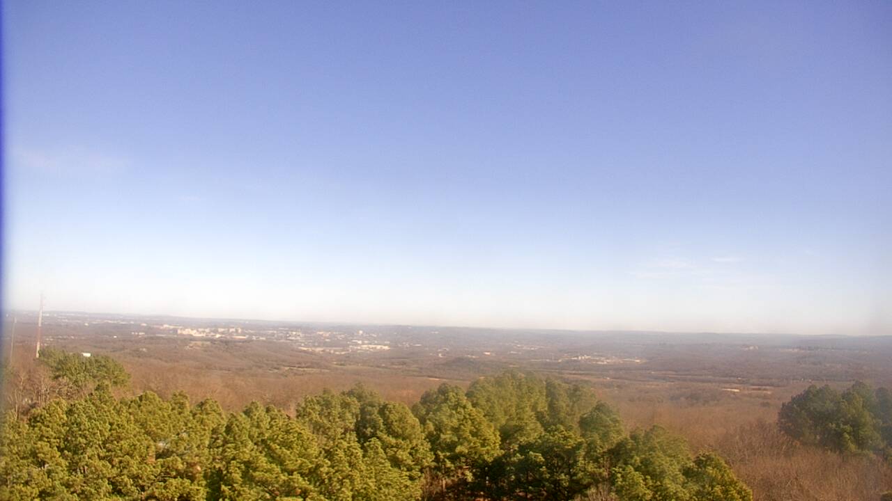 Thumbnail for current weather camera view from Kessler Mountain in Fayetteville, Arkansas