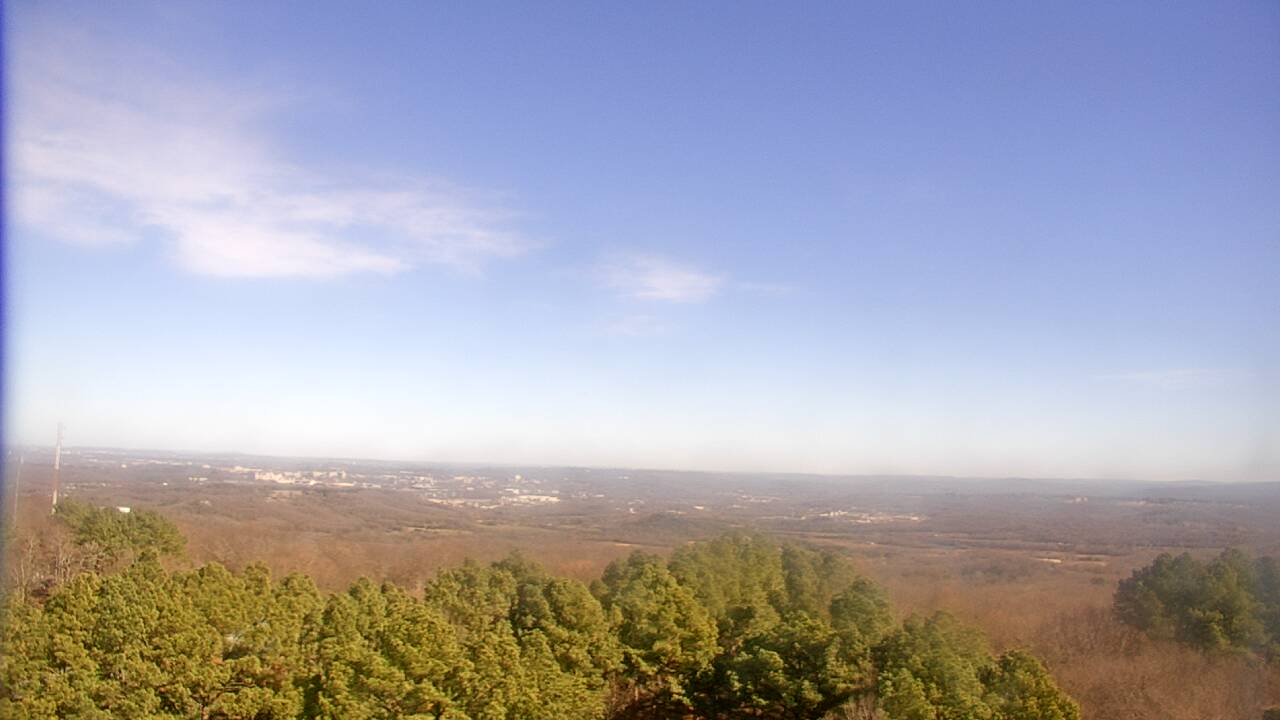 Thumbnail for current weather camera view from Kessler Mountain in Fayetteville, Arkansas