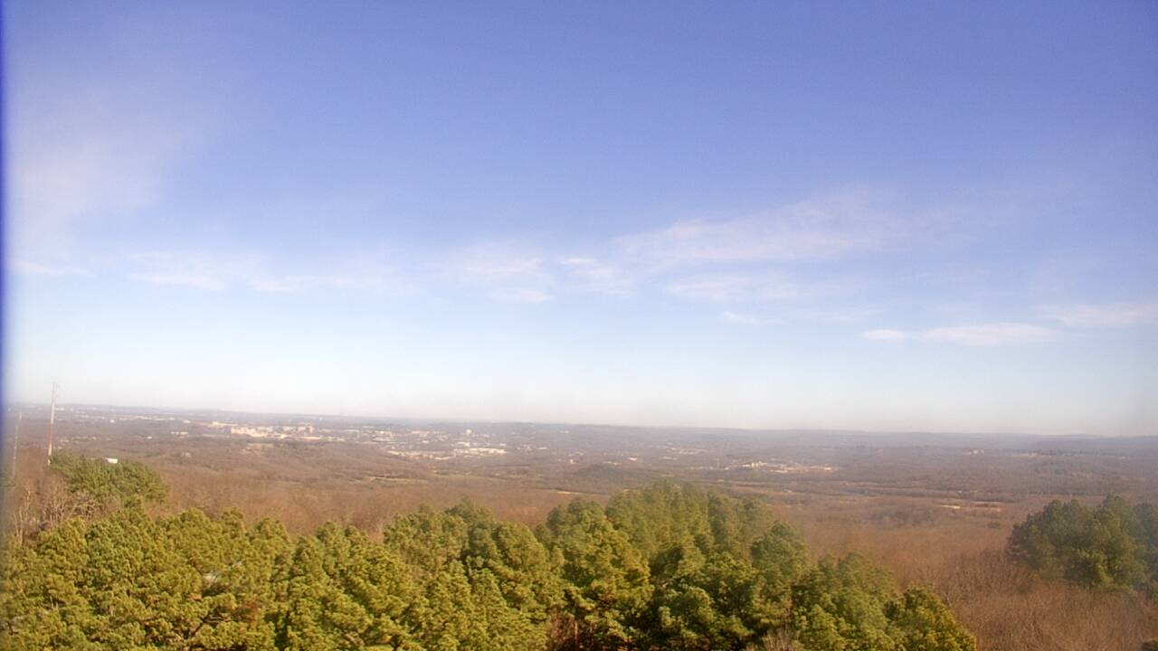 Thumbnail for current weather camera view from Kessler Mountain in Fayetteville, Arkansas