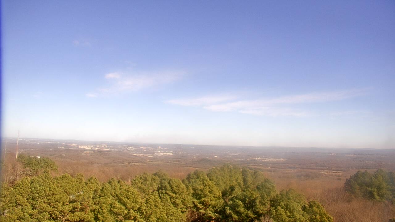 Thumbnail for current weather camera view from Kessler Mountain in Fayetteville, Arkansas