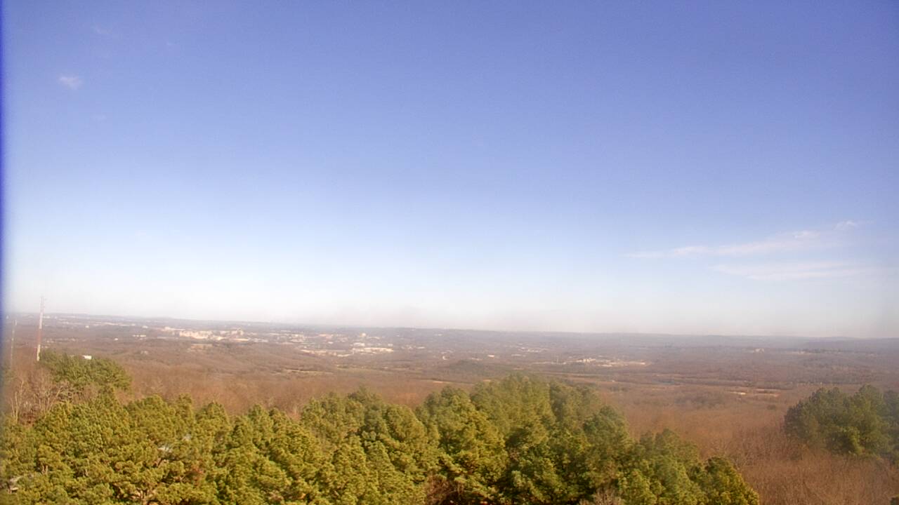 Thumbnail for current weather camera view from Kessler Mountain in Fayetteville, Arkansas