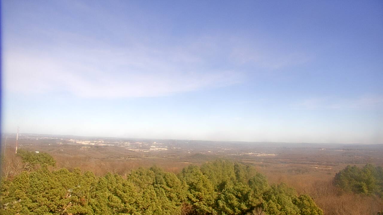 Thumbnail for current weather camera view from Kessler Mountain in Fayetteville, Arkansas