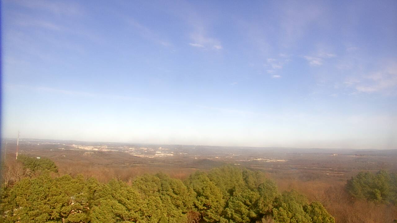 Thumbnail for current weather camera view from Kessler Mountain in Fayetteville, Arkansas