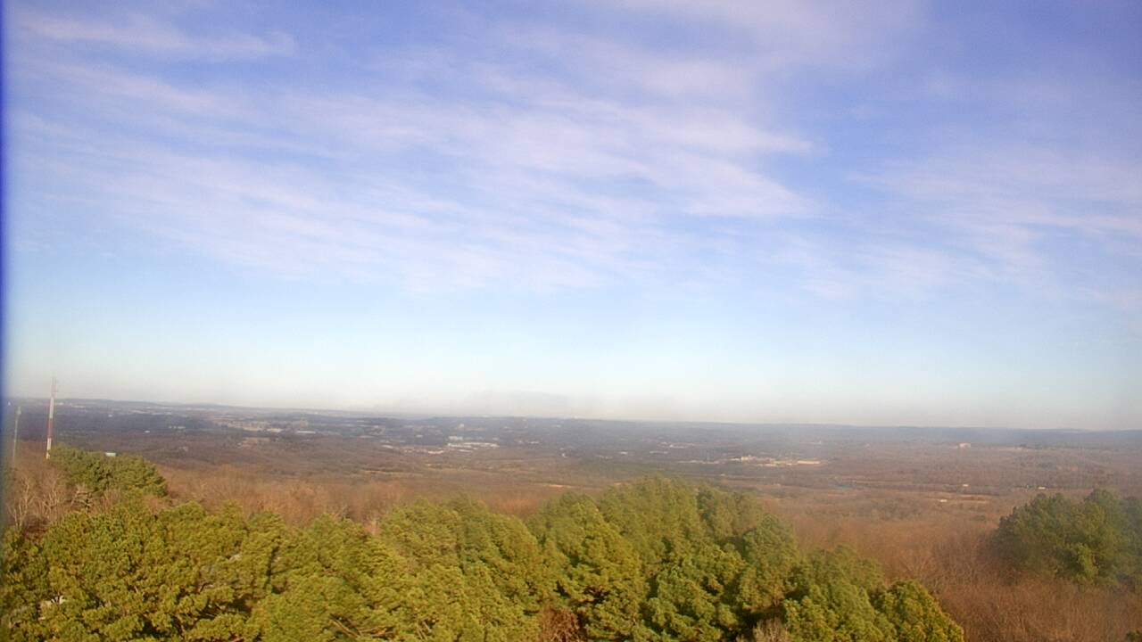 Thumbnail for current weather camera view from Kessler Mountain in Fayetteville, Arkansas