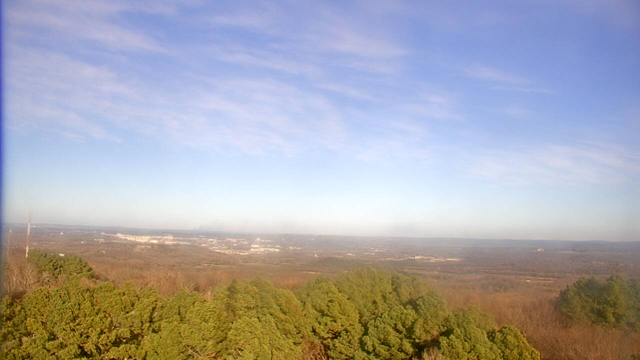 Thumbnail for current weather camera view from Kessler Mountain in Fayetteville, Arkansas