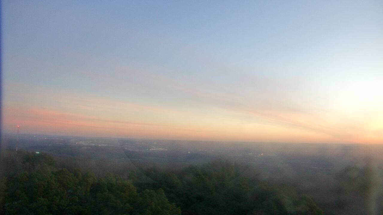 Thumbnail for current weather camera view from Kessler Mountain in Fayetteville, Arkansas