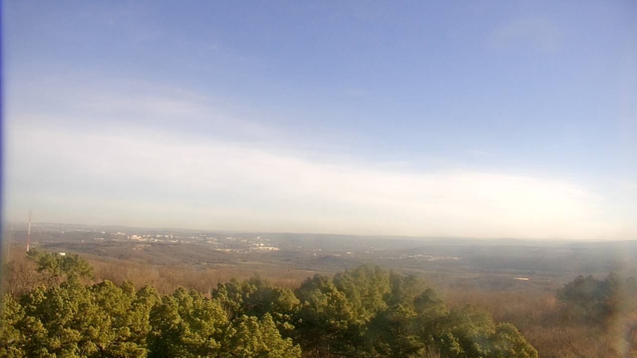 Thumbnail for current weather camera view from Kessler Mountain in Fayetteville, Arkansas