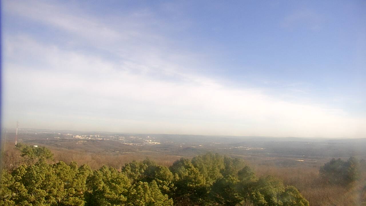 Thumbnail for current weather camera view from Kessler Mountain in Fayetteville, Arkansas
