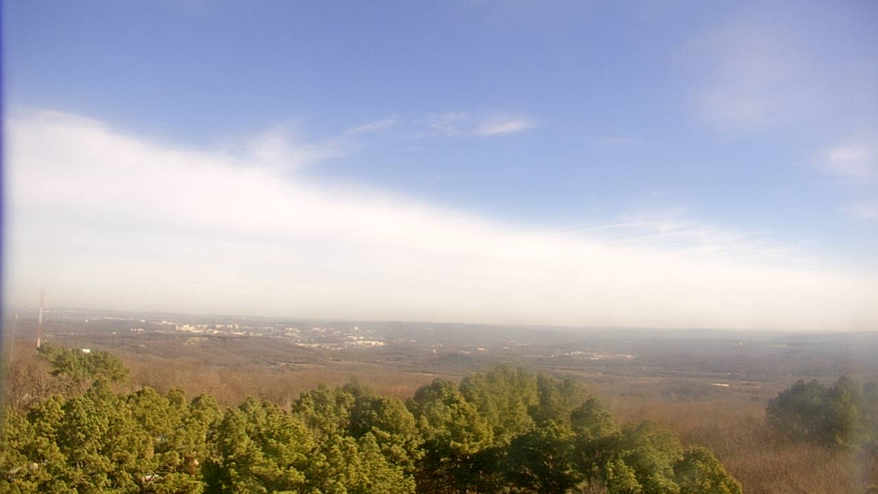 Thumbnail for current weather camera view from Kessler Mountain in Fayetteville, Arkansas