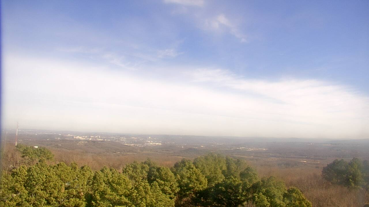 Thumbnail for current weather camera view from Kessler Mountain in Fayetteville, Arkansas