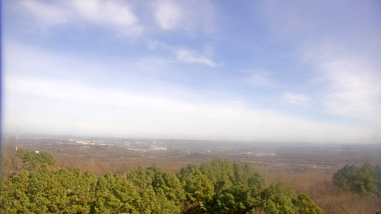 Thumbnail for current weather camera view from Kessler Mountain in Fayetteville, Arkansas
