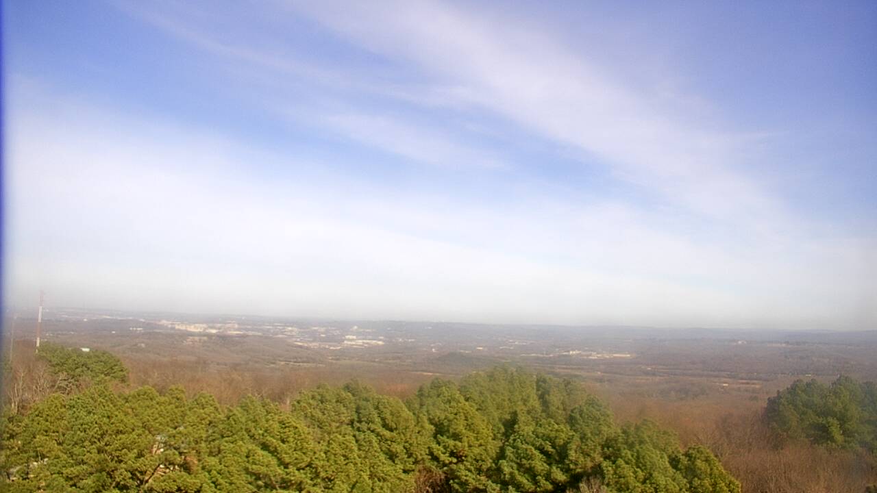 Thumbnail for current weather camera view from Kessler Mountain in Fayetteville, Arkansas