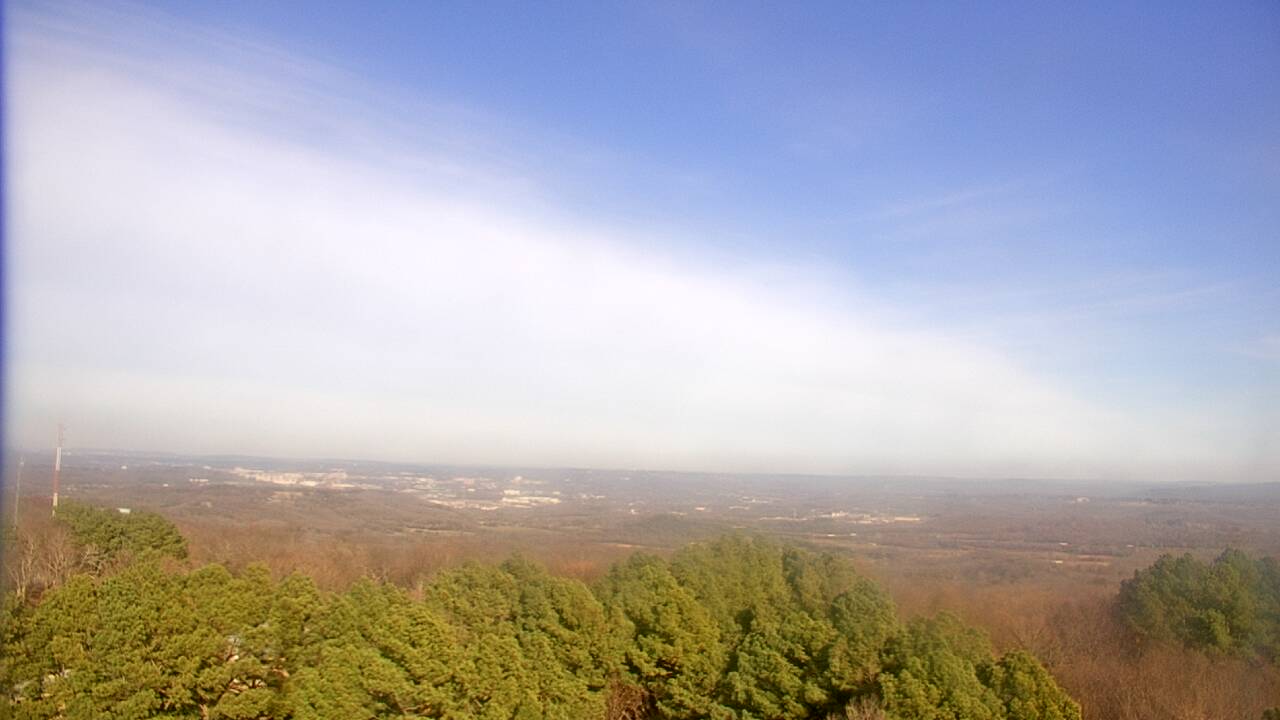 Thumbnail for current weather camera view from Kessler Mountain in Fayetteville, Arkansas