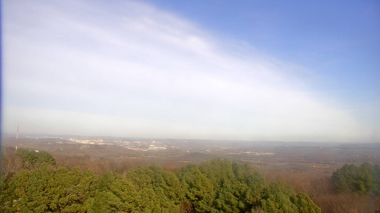 Thumbnail for current weather camera view from Kessler Mountain in Fayetteville, Arkansas