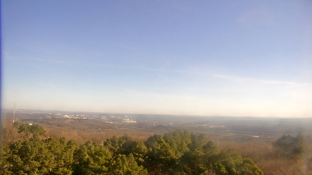 Thumbnail for current weather camera view from Kessler Mountain in Fayetteville, Arkansas