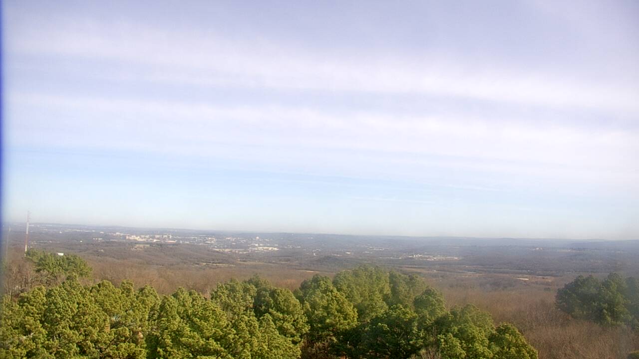 Thumbnail for current weather camera view from Kessler Mountain in Fayetteville, Arkansas