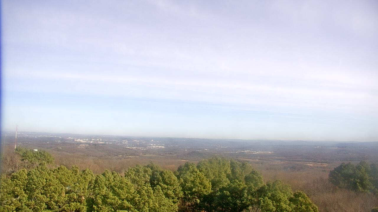Thumbnail for current weather camera view from Kessler Mountain in Fayetteville, Arkansas