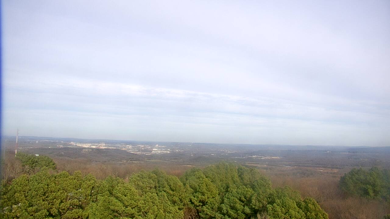 Thumbnail for current weather camera view from Kessler Mountain in Fayetteville, Arkansas