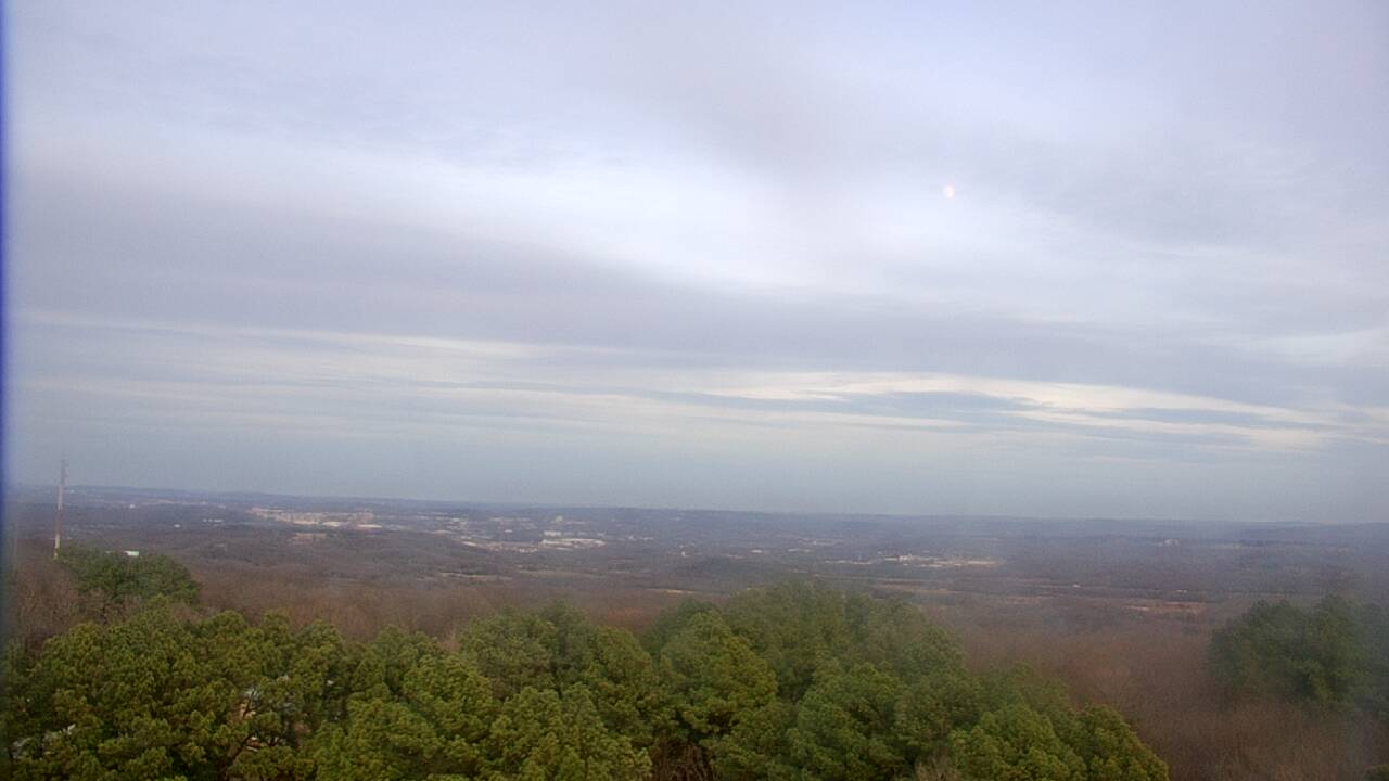 Thumbnail for current weather camera view from Kessler Mountain in Fayetteville, Arkansas