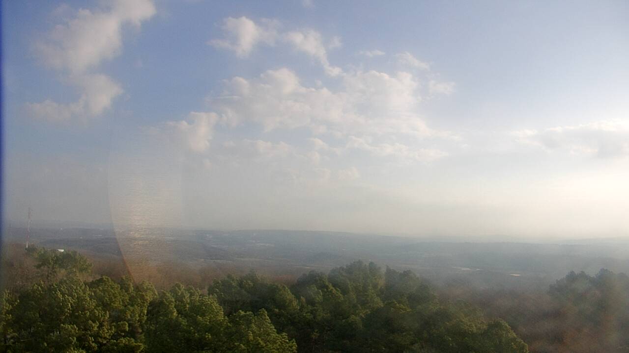 Thumbnail for current weather camera view from Kessler Mountain in Fayetteville, Arkansas