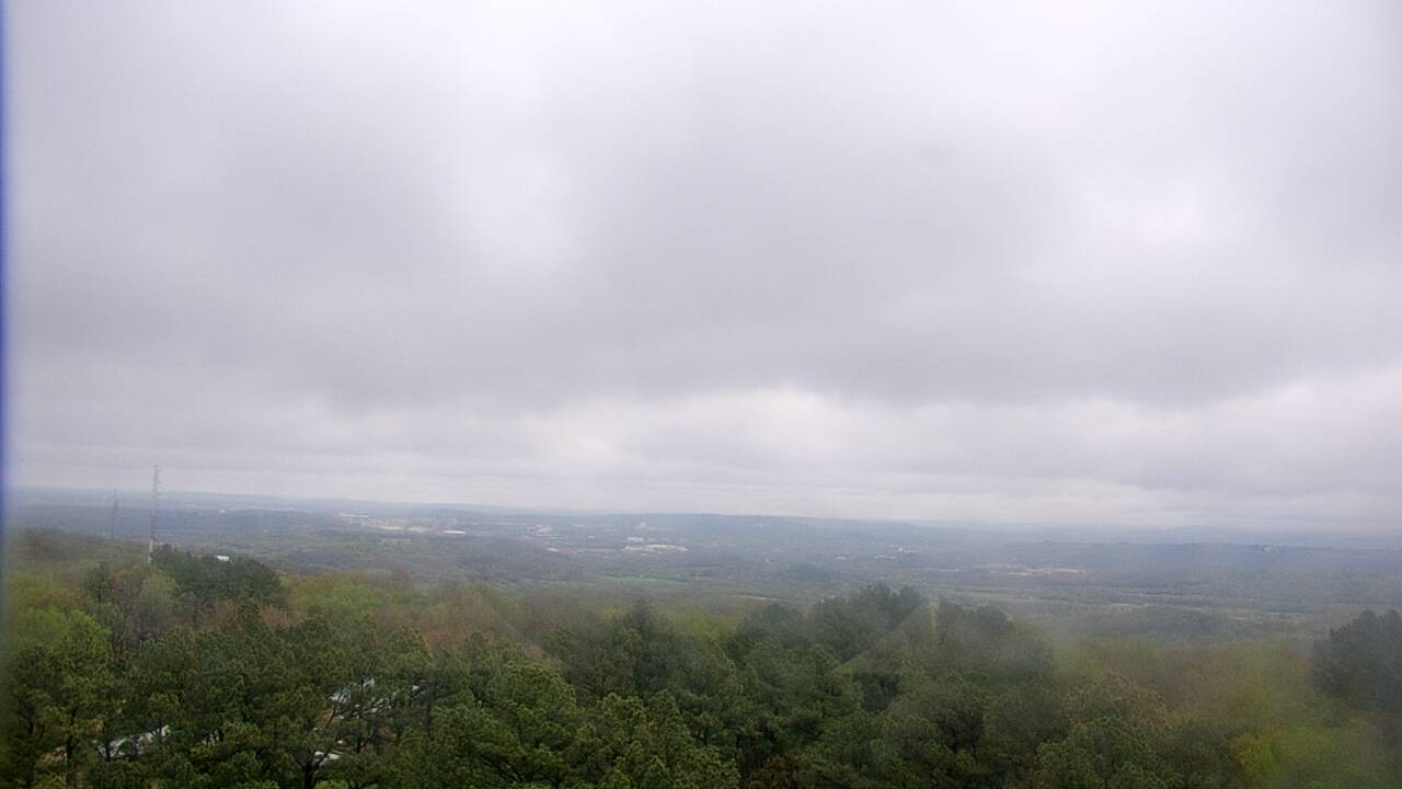 Thumbnail for current weather camera view from Kessler Mountain in Fayetteville, Arkansas