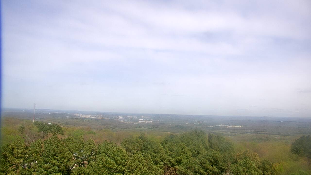 Thumbnail for current weather camera view from Kessler Mountain in Fayetteville, Arkansas