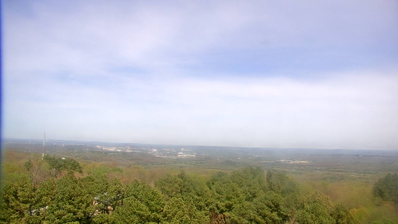 Thumbnail for current weather camera view from Kessler Mountain in Fayetteville, Arkansas