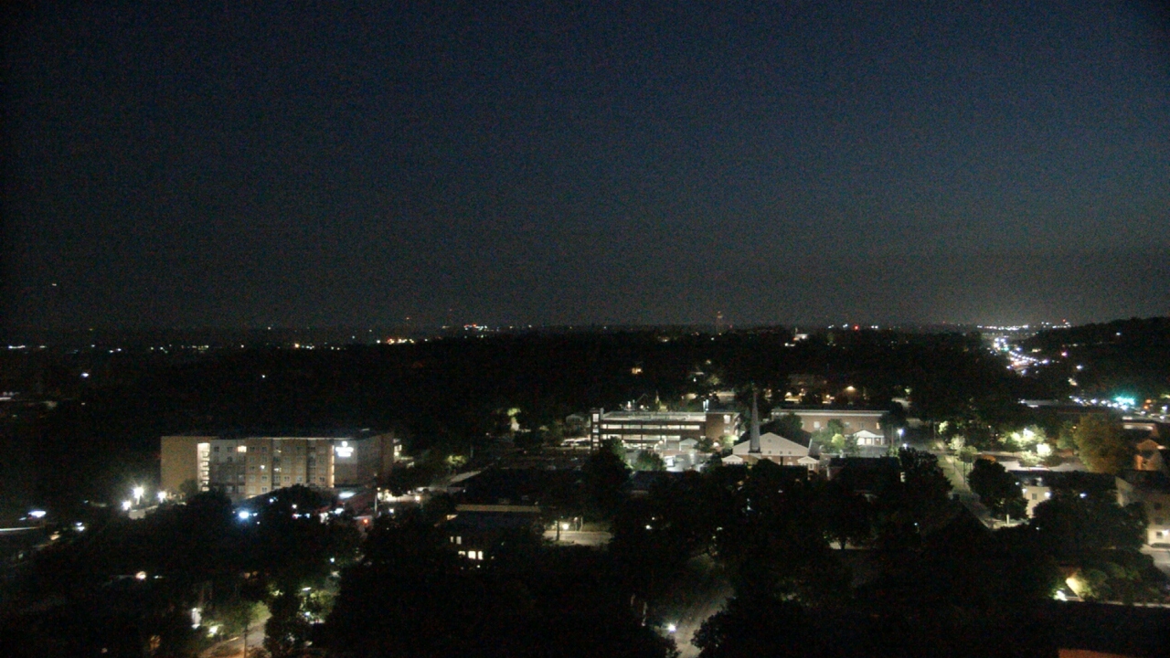 Thumbnail for current weather camera view from The Graduate Hotel in Fayetteville, Arkansas