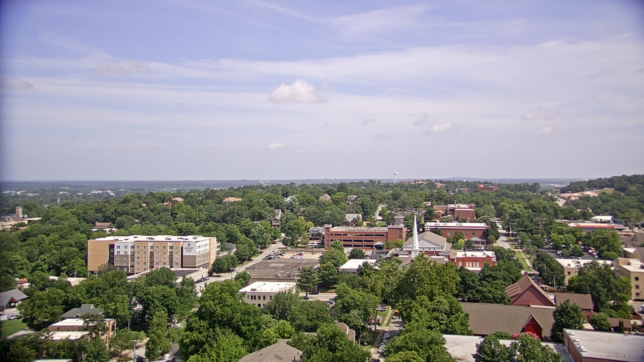 Thumbnail for current weather camera view from The Graduate Hotel in Fayetteville, Arkansas