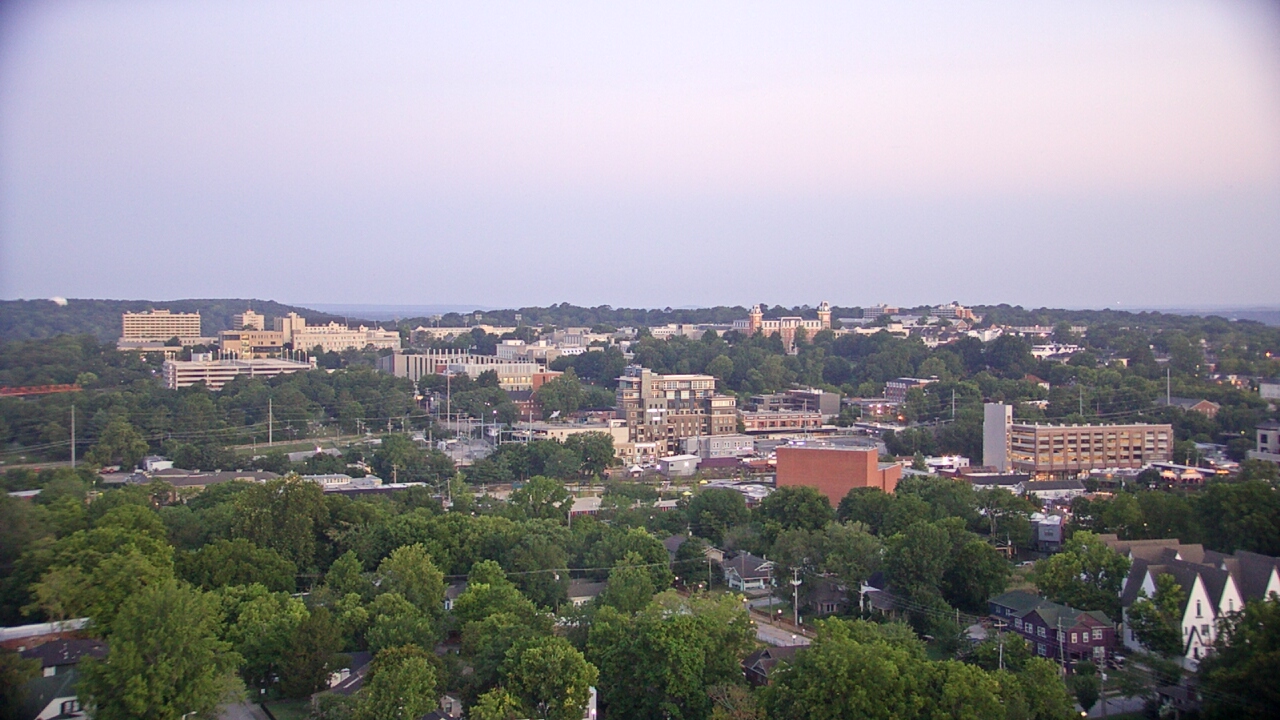 Thumbnail for current weather camera view from The Graduate Hotel in Fayetteville, Arkansas