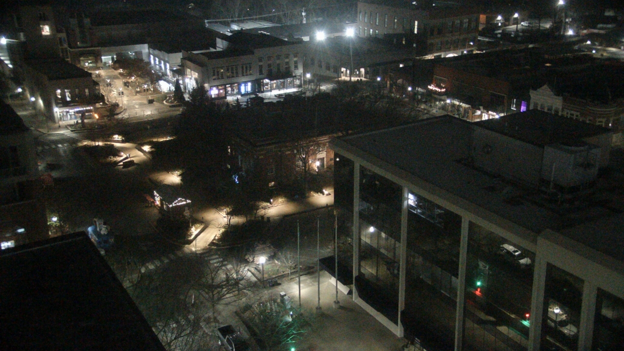 Thumbnail for current weather camera view from The Graduate Hotel in Fayetteville, Arkansas