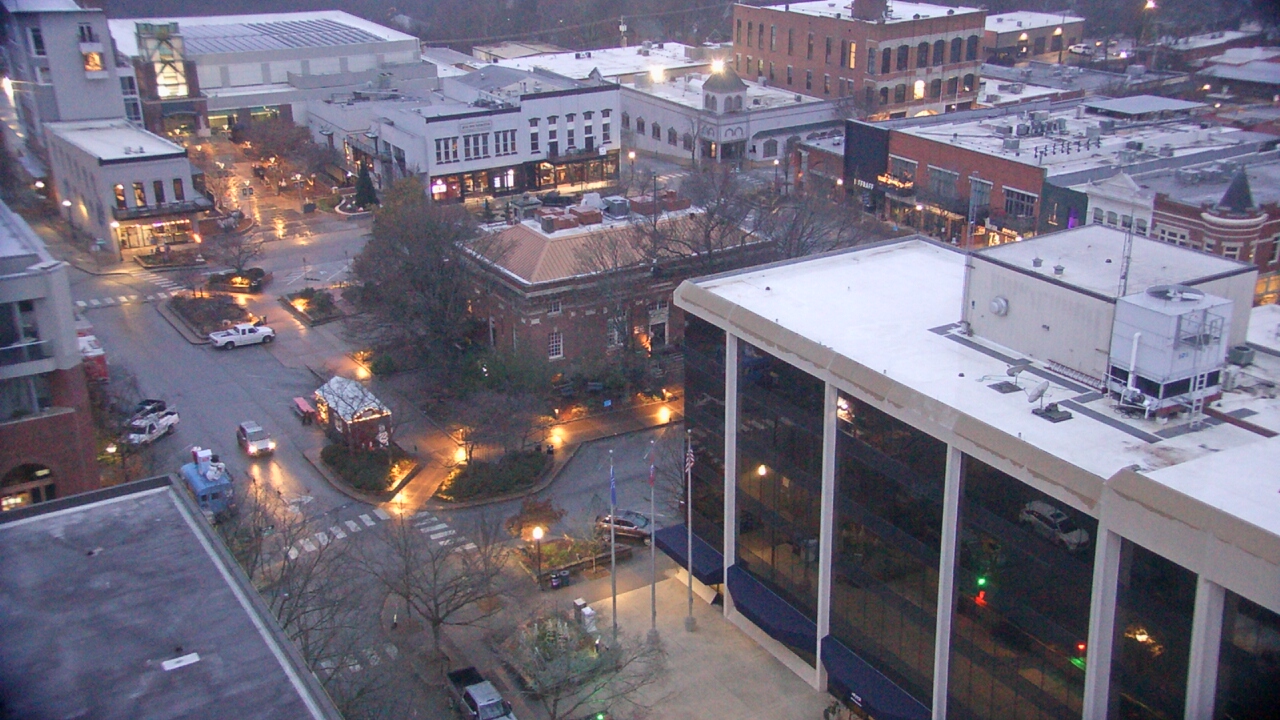 Thumbnail for current weather camera view from The Graduate Hotel in Fayetteville, Arkansas