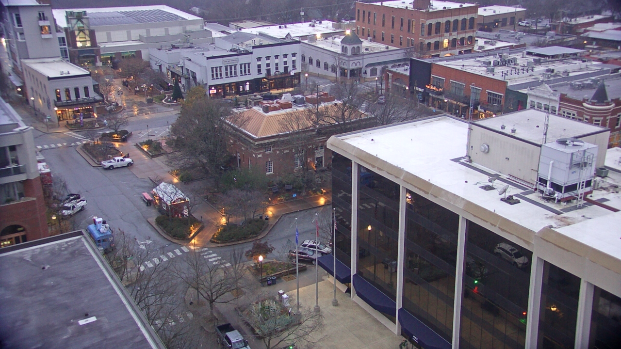 Thumbnail for current weather camera view from The Graduate Hotel in Fayetteville, Arkansas