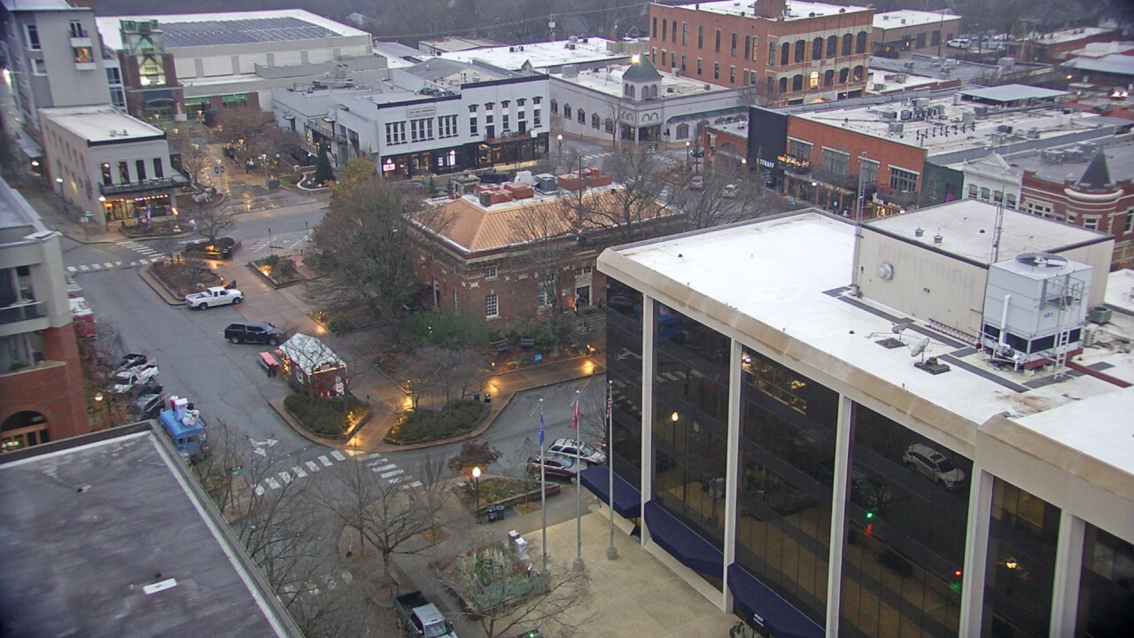 Thumbnail for current weather camera view from The Graduate Hotel in Fayetteville, Arkansas