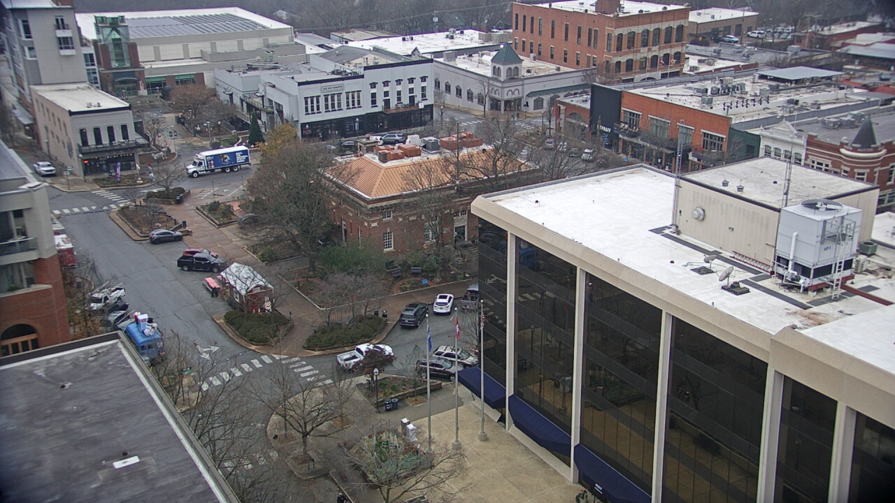 Thumbnail for current weather camera view from The Graduate Hotel in Fayetteville, Arkansas